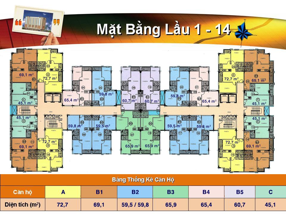 2 mat bang Block B Bau Cat II